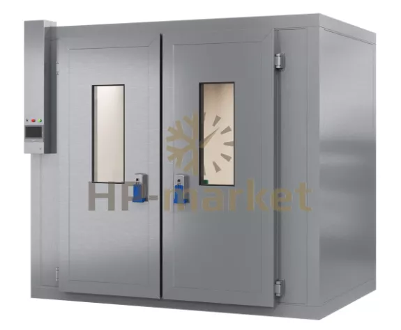 Шкаф холодильный Polair CRP2.6080.T2 inox(с холодильным агрегатом)